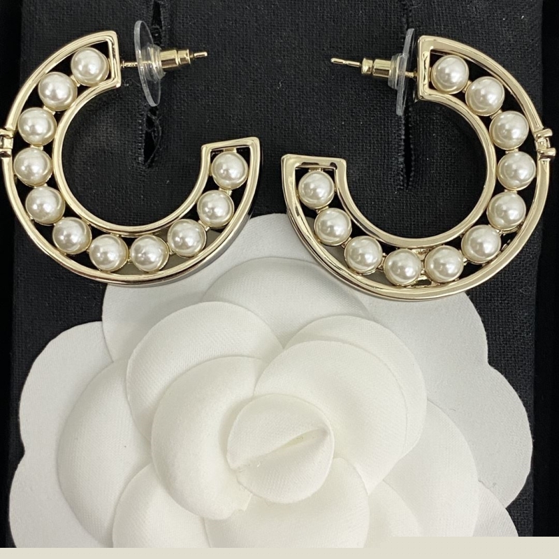 Ch*el earrings